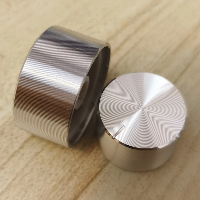 Potentiometer Knob Cap Aluminum Alloy Potentiometer Knob Cap for 6mm Shaft Hole