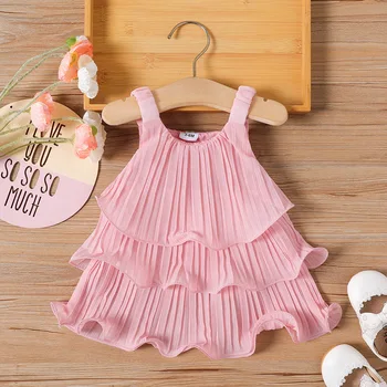 Baby Girl Summer Cake Dress 1