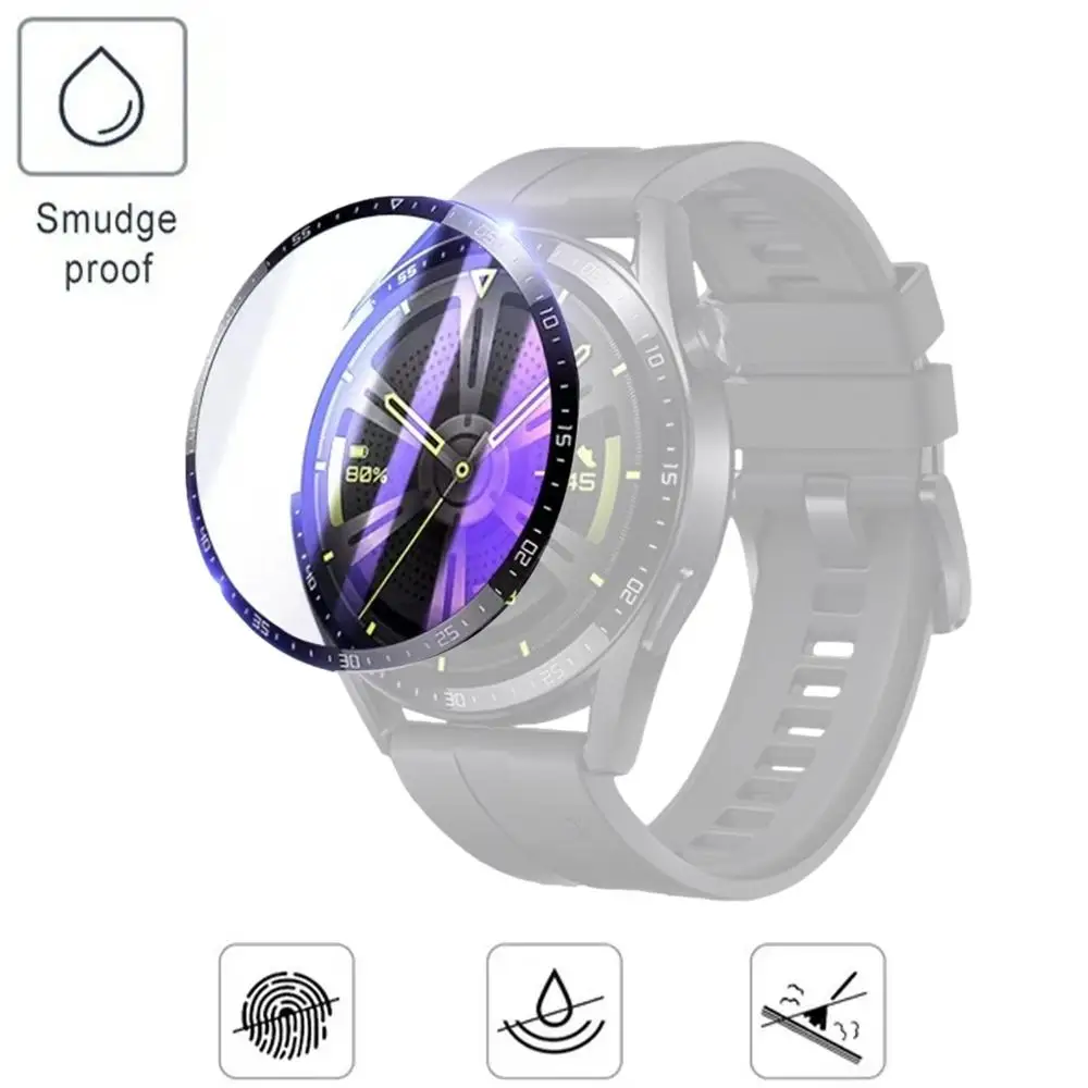 Pellicola Protettiva 20D Per Huawei Watch Gt4 46Mm Pellicola Protettiva Antigraffio Per Huawei Watch Gt 4 Smartwatch Soft Film J0H2