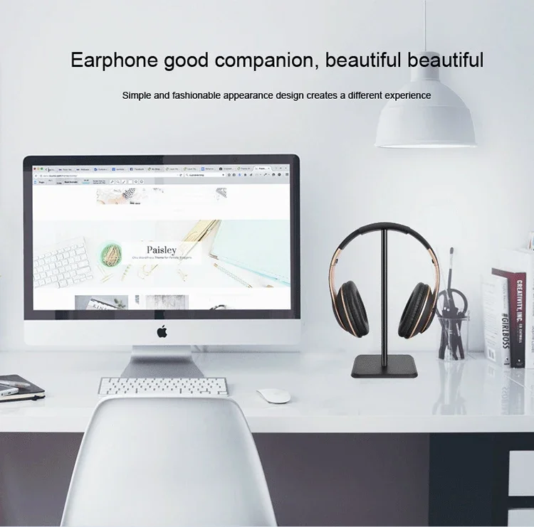 Durable Metal Earphone Holder
