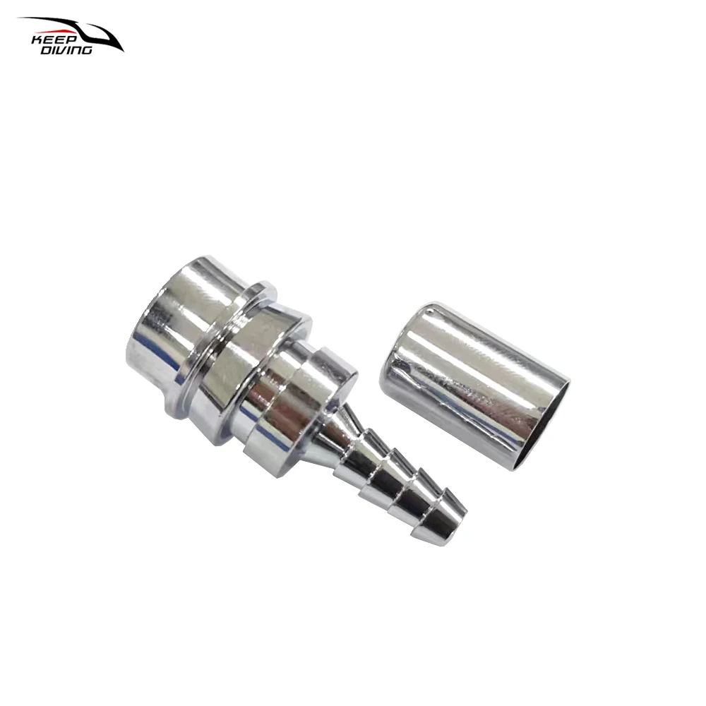 Scuba Diving Regulator BCD Low Pressure Hose Quick Disconnection Adaptor Connect Power Inflator Rubber hose Diving Accessory