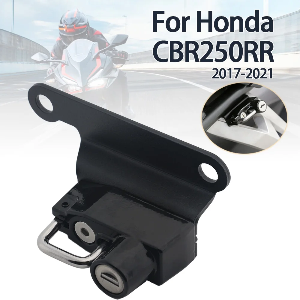 

Комплект замков для мотоциклетного шлема Honda CBR 250RR CBR250 RR, защитные противоугонные шлемы, стойкие к коррозии алюминиевые аксессуары