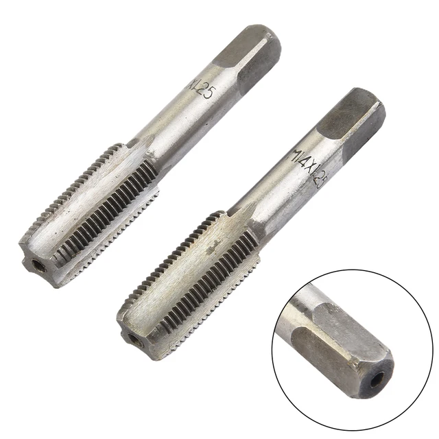 QUARKZMAN Filière à Fileter Ronde M2 X 0.4 Droite - Acier Rapide HSS Outil De Réparation Filetage