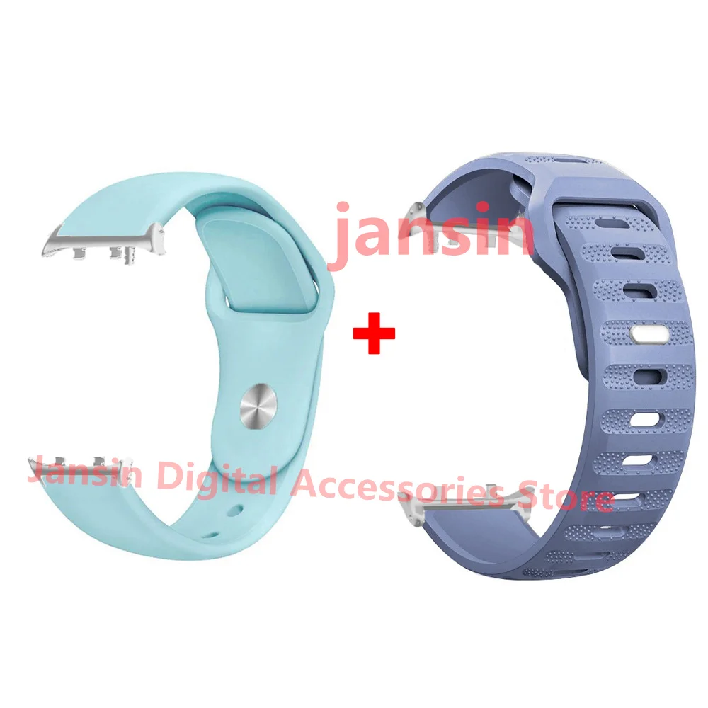 Silicone Sport Bracelet Replacement Band - Set of 2
