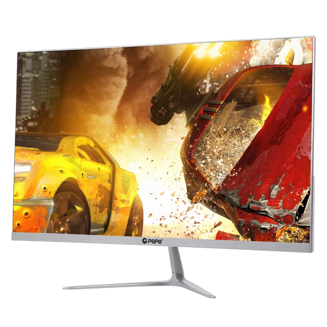 23.8 inch Monitor 1080P IPS Curved Screen Monitor 178° Viewing Angle Eye-caring Computer Display with VGA/HD Laptop Monitor