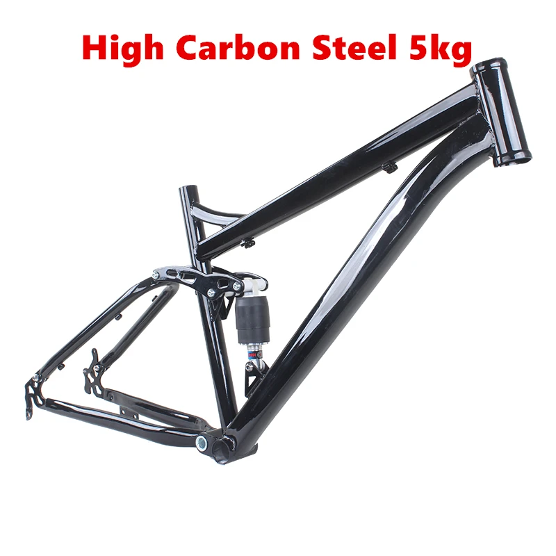 MTB フレーム　26インチ Mountain Bike Frame 26 Inch Disc Brake Shock-absorbing High Carbon