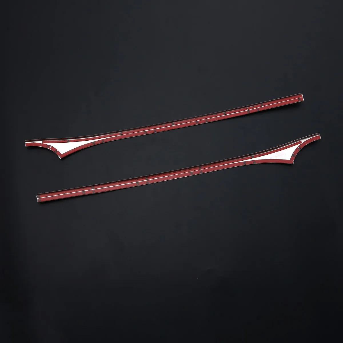 Stainless Steel Rear Emble Garnish Trim Upper Car Styling Decoratve Cover Trim Accessories For Toyota Prius ZVW30