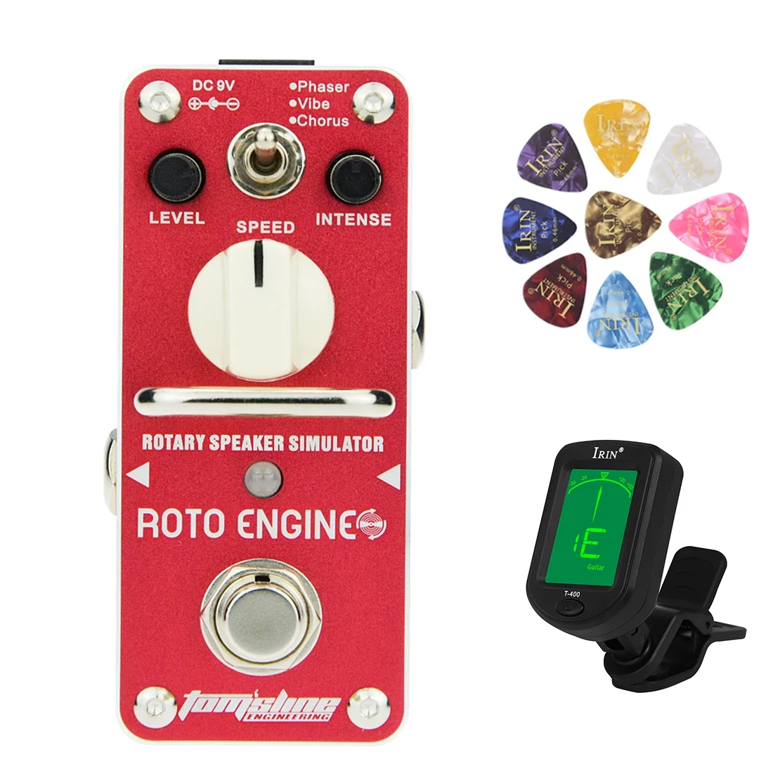 

AROMA ARE-3 Mini Single Pedal Engine Rotary Speaker Simulator Guitar Effect Pedal with True Bypass Guitar Parts