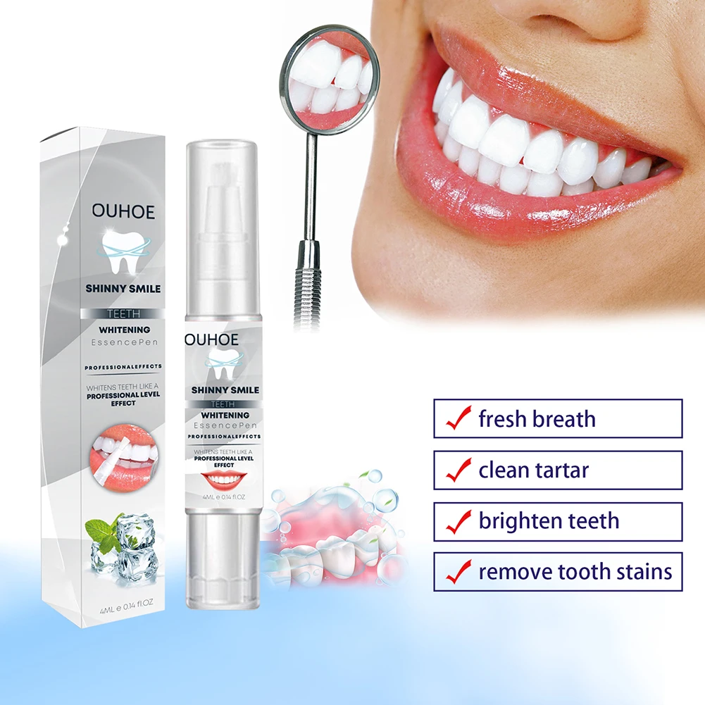 Brightening Teeth Cleaning Pen Effectively Brightens Teeth Stain Remover Essence Pen Mint Blanchiment Dentaire Care Tool