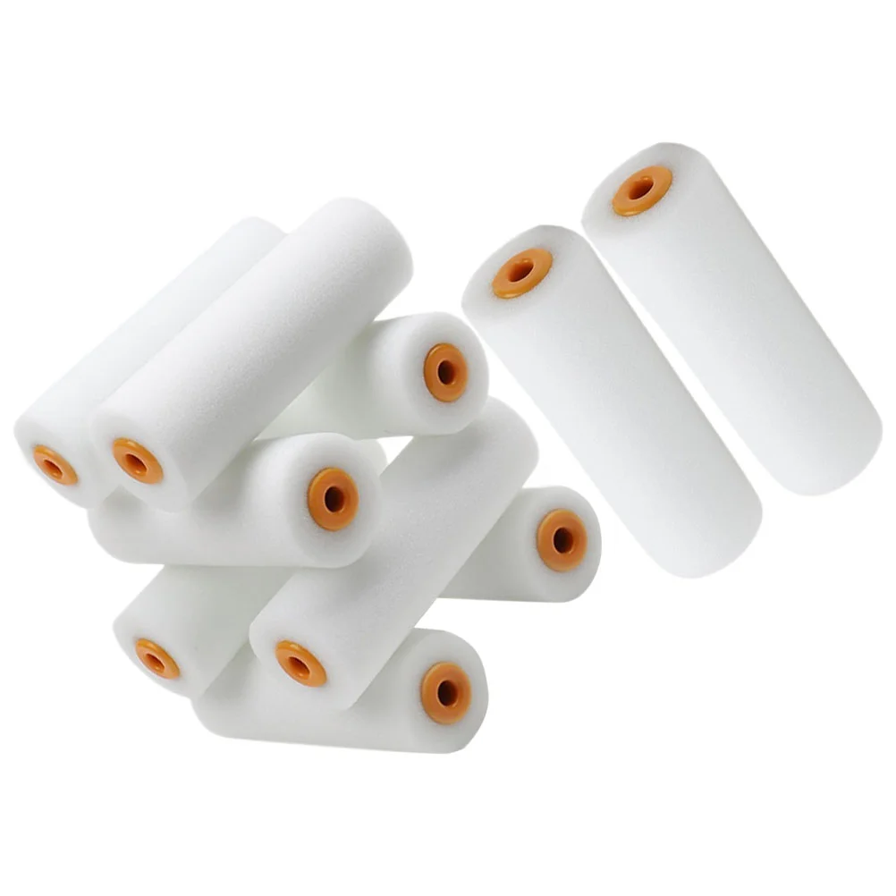 Sponge Paint Roller Small Paint Roller Covers Replacement Nap 10 pcs paint roller