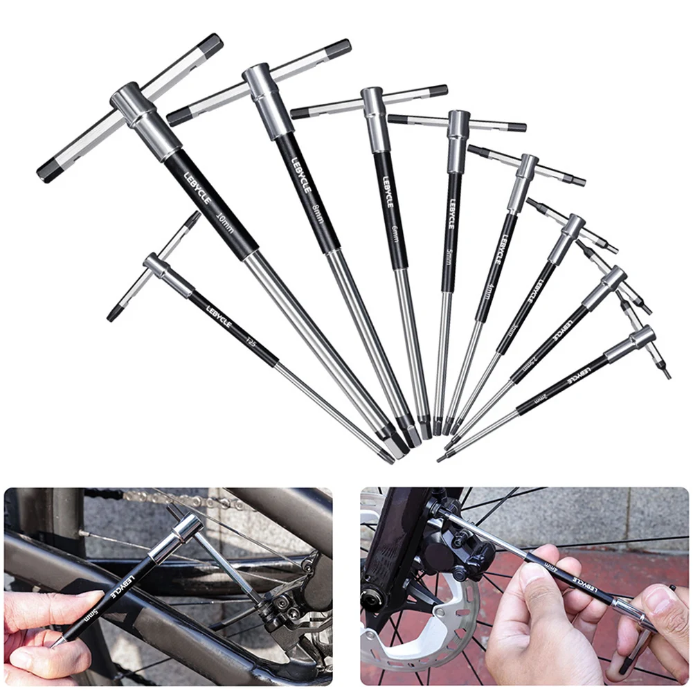 Ddioayh 4mm,5mm,6mmY Shape Bike Hex Wrench Bicycle Cycling Torque Spanner Internal Hex Key Combination Repair Tools 3 Way Allen Wrench