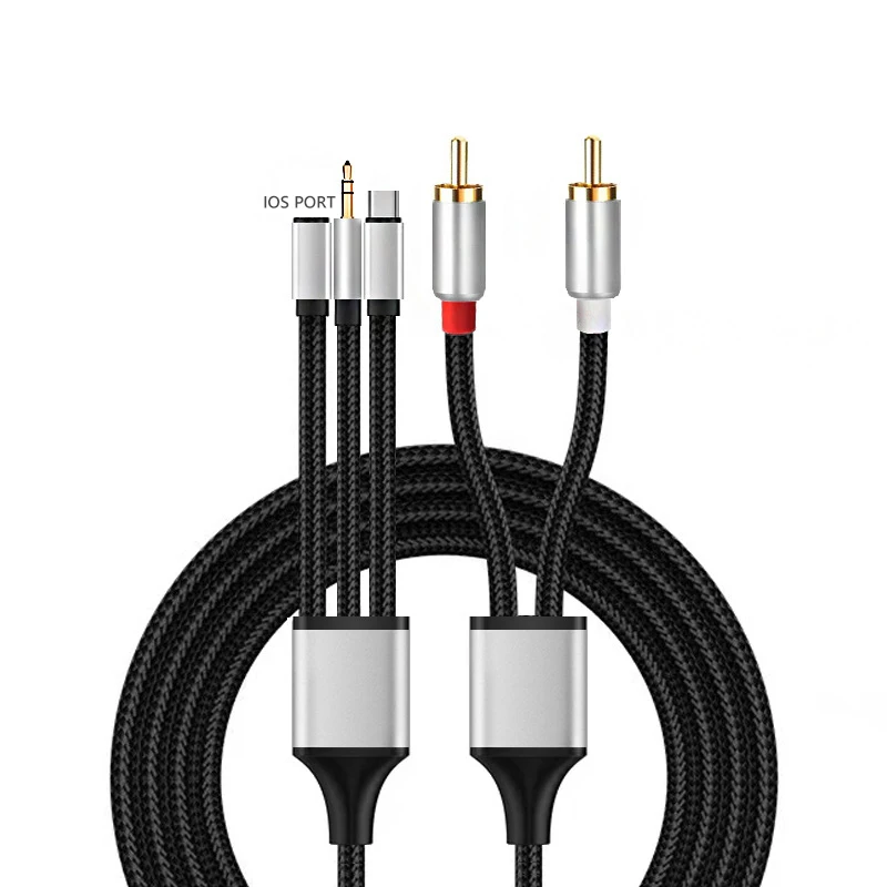  C Ÿ ̺, 3.5mm  2RCA ̺, Y ø, USB C, 2 RCA ׷ ̺, , ȵ̵  º, 1 m, 2 m, 3m