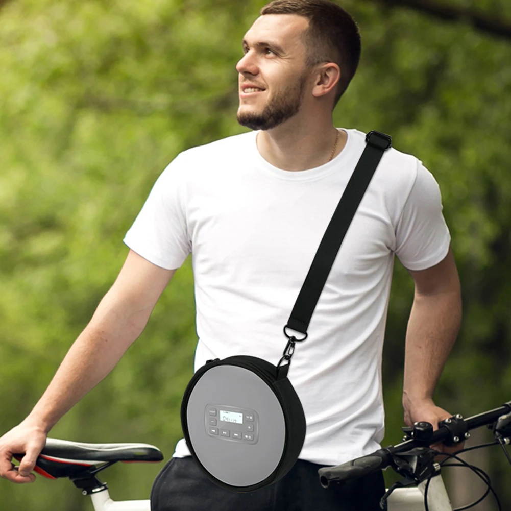 투명 창이 있는 CD 케이스 DVD 케이스, 조절 가능한 스트랩 허리 밴드가 있는 DVD 지갑 홀더, 자동차, 집, 여행용 CD 케이스 홀더