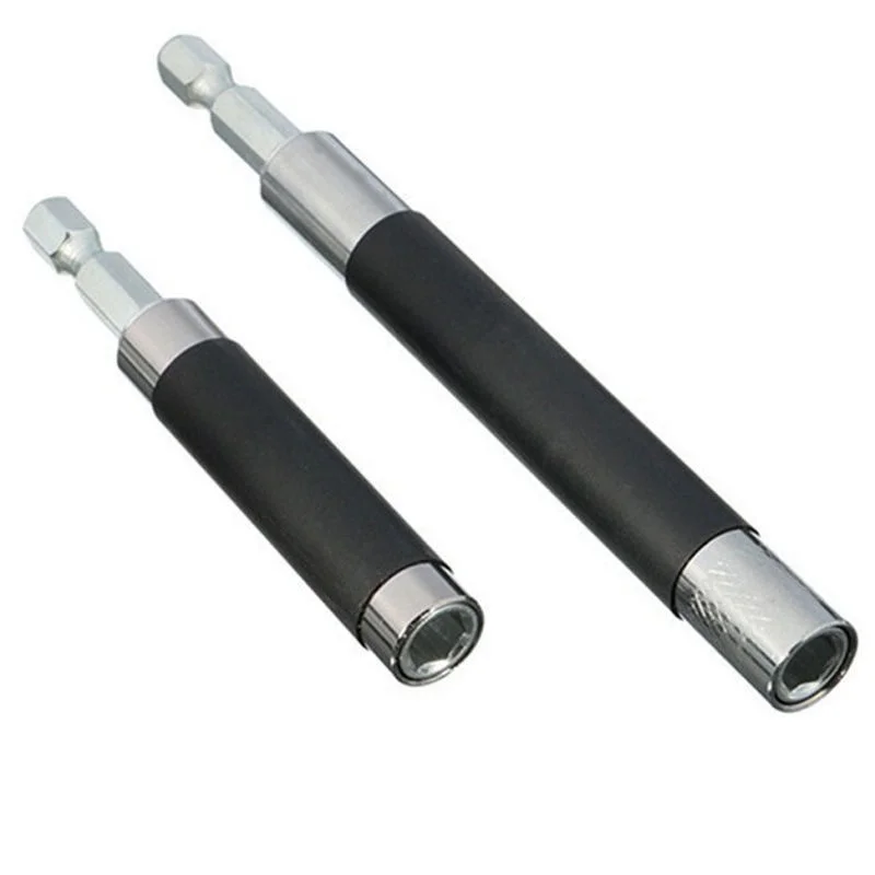 연장 드라이버 드릴 비트 홀더, 육각 나사 소켓, 자기 충격 어댑터, 고품질, 80Mm, 120Mm