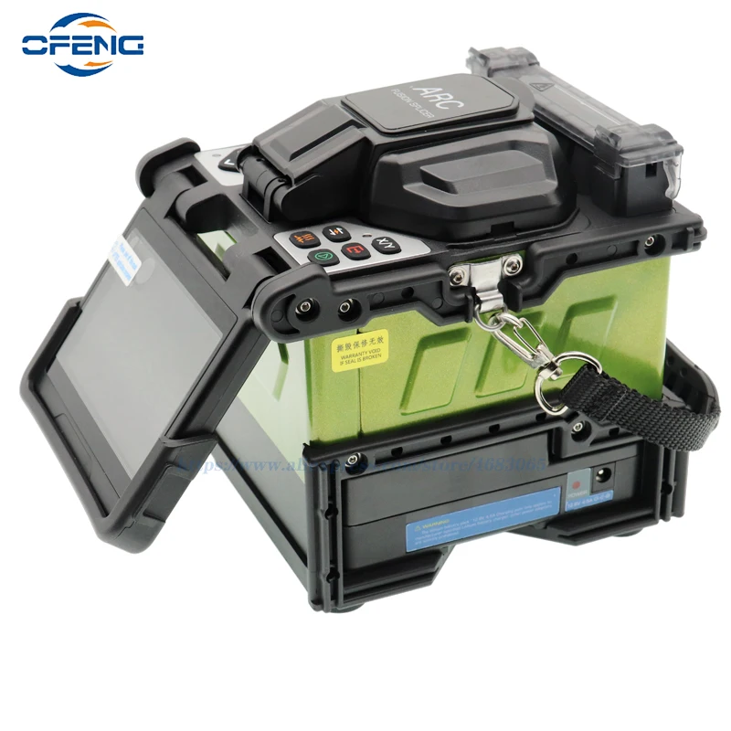 FTTH fiber optic splicer, welding machine, 6 motors, fiber optic, customized, fx39