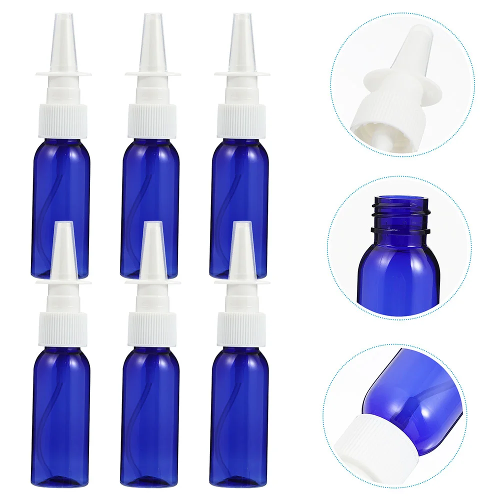 

Direct Spray Bottle Small Glass Mist Bottles Travel Size Nasal Sprayer Oil Hair