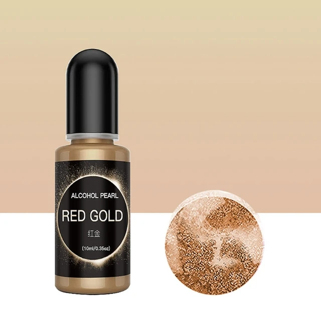Nuovo colorante per vernice concentrata con inchiostro a base alcool, colorante in resina UV, pigmento metallico 4