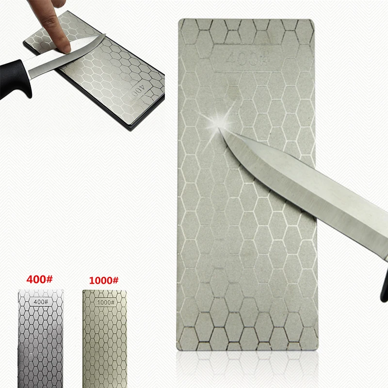 

New Diamond Sharpening Stone.Knife Sharpener Ultra-thin Honeycomb.Surface Knife.Whetstone Kitchen Grinding Tool