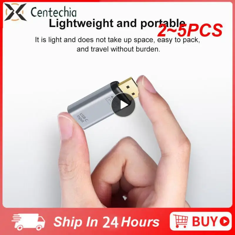Adattatore Di Tipo C 4K Da 2 ~ 5 Pezzi A Dp/Hdmi-Compatibile/Cavo Mini Dp Da Tipo C A Adattatore Thunderbolt 3 Per Telefono Laptop Tipo C