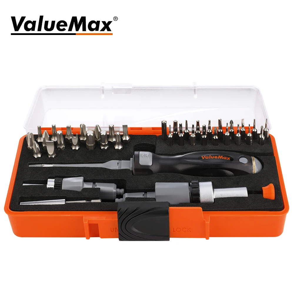 VALUEMAX Multi-function Screwdriver Set Precision Magnetic Bits Screw Driver Set for Phone Laptop Repair Disassembly Tool