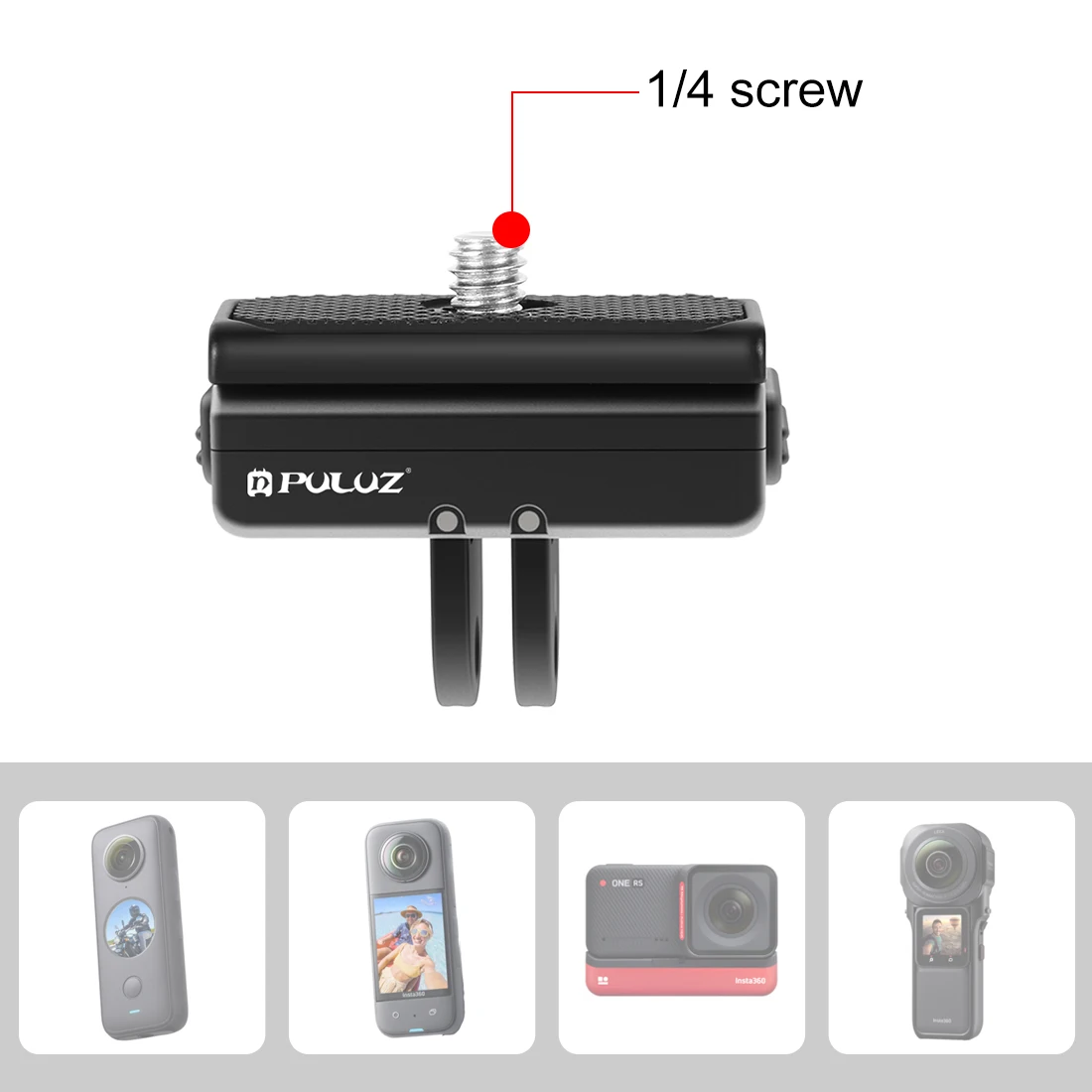 PULUZ Magnetic Quick Release Base Mount For Insta360 X4 /Insta360 Ace / Ace Pro