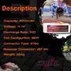 CNHL 11.1V 3S Lipo Battery 4000mAh 70C With XT90 Plug For RC Car Rock Crawlers Airplane Vehicle Tank Truck Catamaran Boat 2