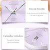 OLEVS 3668 Women Watch Fashion Elegant Roman Scale Waterproof Automatic Date Quartz Watch Luxury Brand Women Watch Reloj Mujer 4
