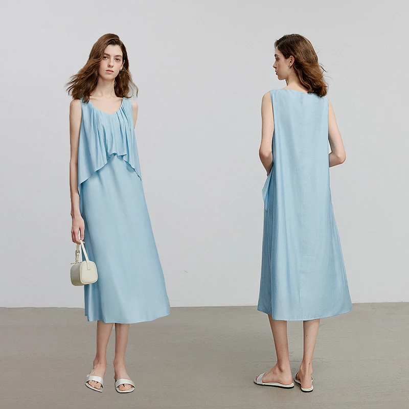 TOYOUTH فستان نسائي 2025 صيف جديد قصير الأكمام فست...