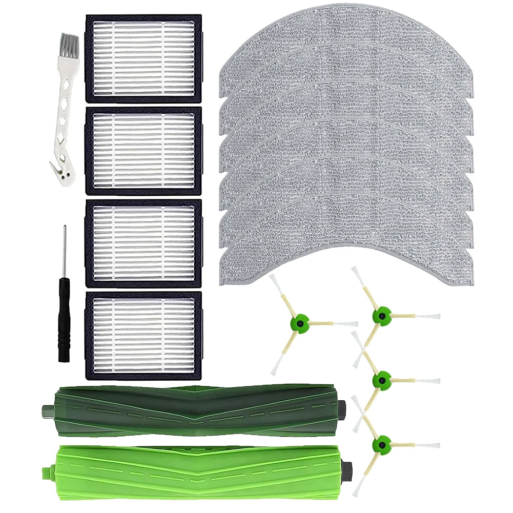 

1 Set Of For I-Robot For Roomba Combo J7+Plus J Series Vacuum-Cleaners Rubber Brush Cleaning Brush-Replacement