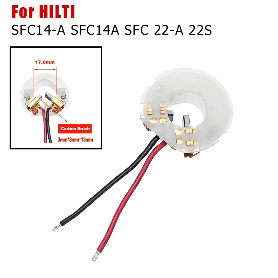 1pc For HILTI Series Motor Carbon Brush Holder SFC14-A 14A 1pc For HILTI Series Motor Carbon Brush Holder SFC14-A 14A