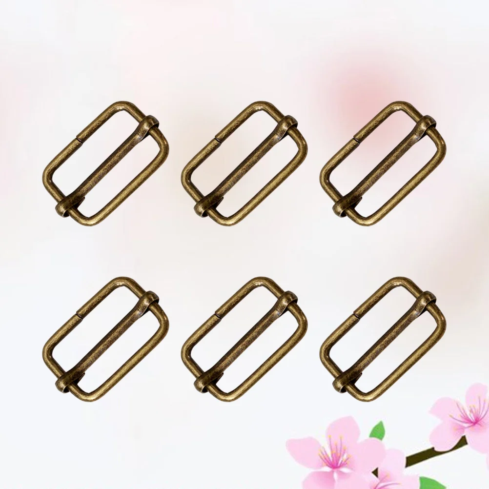 

100PCS Strap Slide Buckles DIY Adjustable Webbing Slider Lanyard Glide Buckle Handbag Purse Craft Accessories for Home Shop