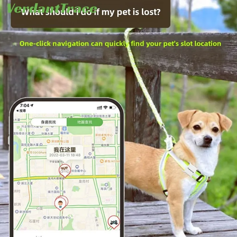 Pet Anti-Loss Tracker Smart Locator Real-Time GPS Tracking No Distance Limit for iOS Android smart tracker