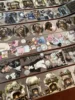 1 loop PET washi tape collection Elegance/Desert Rose Brew/Crackle & Comfort Masking stickers 1