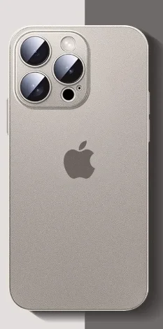 PC-stoßfeste Handyhülle für iPhone Slim, kratzfest, mit präzisen Ausschnitten, Soft-Touch-Schutzhülle