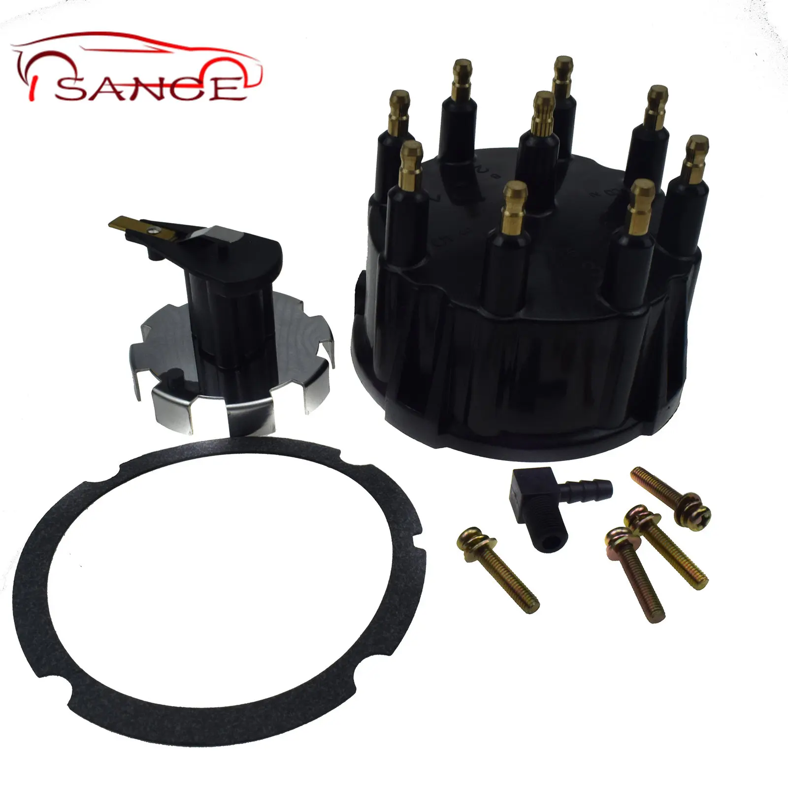 Distributor Cap & Rotor Kit 5.0 5.7 7.4 8.2 805759Q3 805759Q3,805759T3,13524A5,16457A4 For Mercruiser Thunder bolt V8 1980-2003