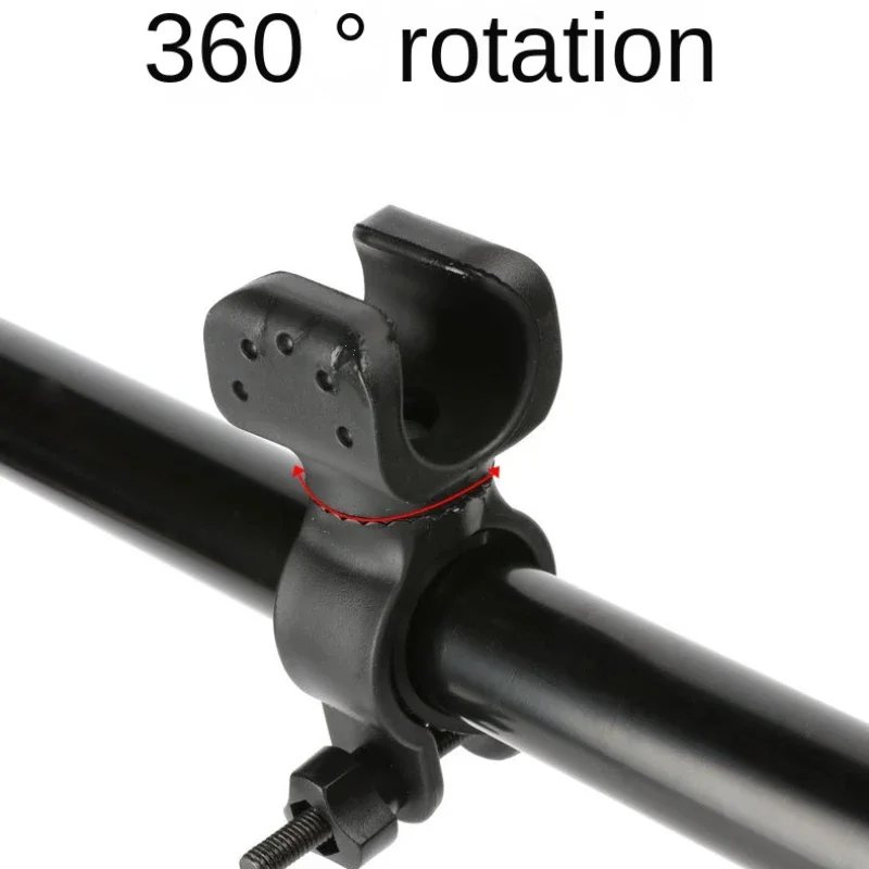 New Bike Flashlight Stand Bracket 360 Degree Rotation Light Holder