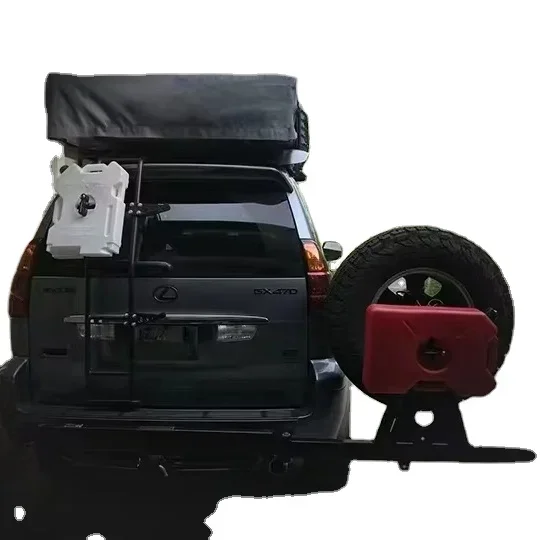 Hot Selling Universal Wheel Tyre Rack Hitch Mount Holder Semi Car Truck SUV Spare Tire Carriers