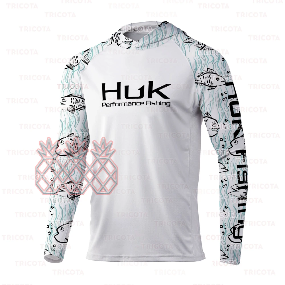 HUK Performance Fishing Shirts Breathable Sun Protection Clothing