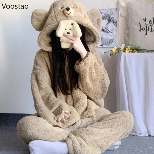 Pijama Invierno Niño Peluche Osos Donna Mia 2368-20