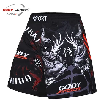 Kids MMA Jiu Jitsu Muay Thai Kickboxing Shorts Swim Short Pants Boys Fighting Boxing Fitness Gym Trunks Training Sport Shorts 6