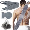 3pcs/set Body Scrubber Set Back Scrubber Bath Glove Shower Brush Exfoliating Scrub Sponge Loofah Dead Skin Removal Bathing Tools 1
