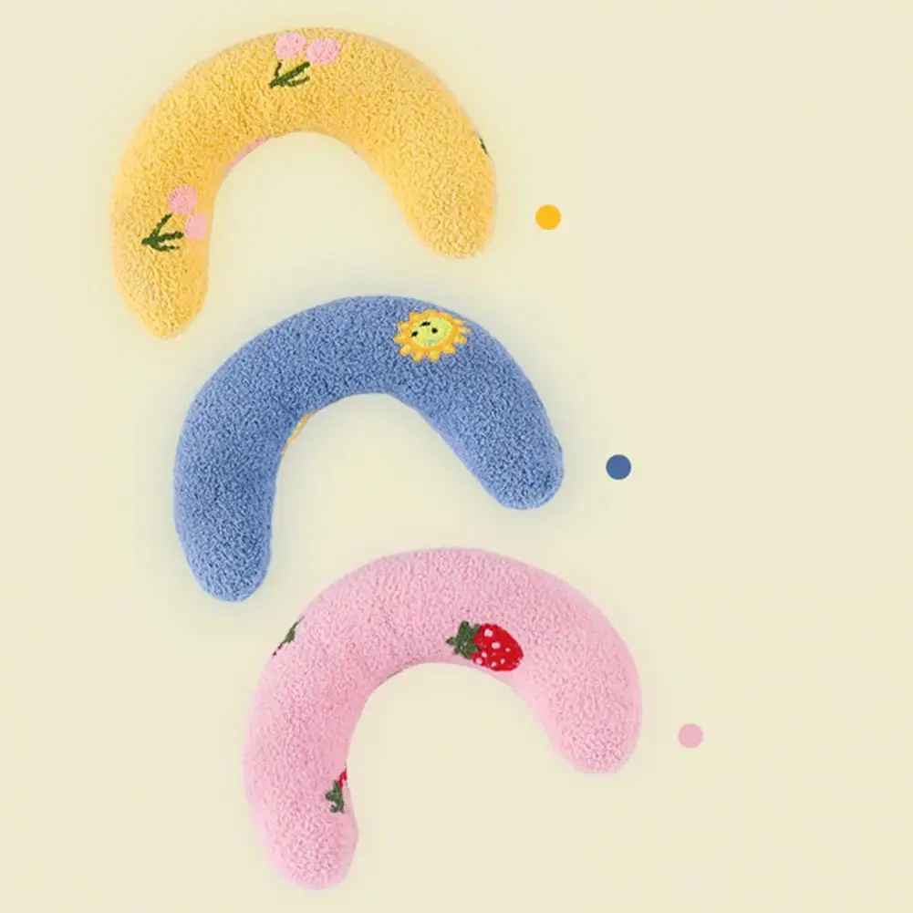 

Cat Pillow Soft Fluffy Cat Neck Pillow Calming U-shaped Support for Joint Relief Improved Sleep Pet Supplies Dog Pillow