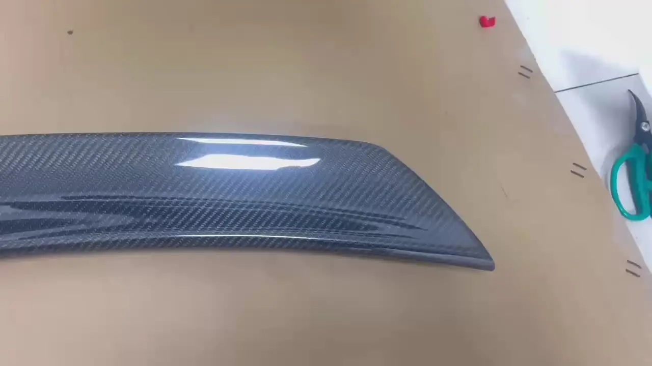 Спойлер для Benz C Class W204 2007-2012014 года Coupe 2-дверный AMG V-стиль из настоящего