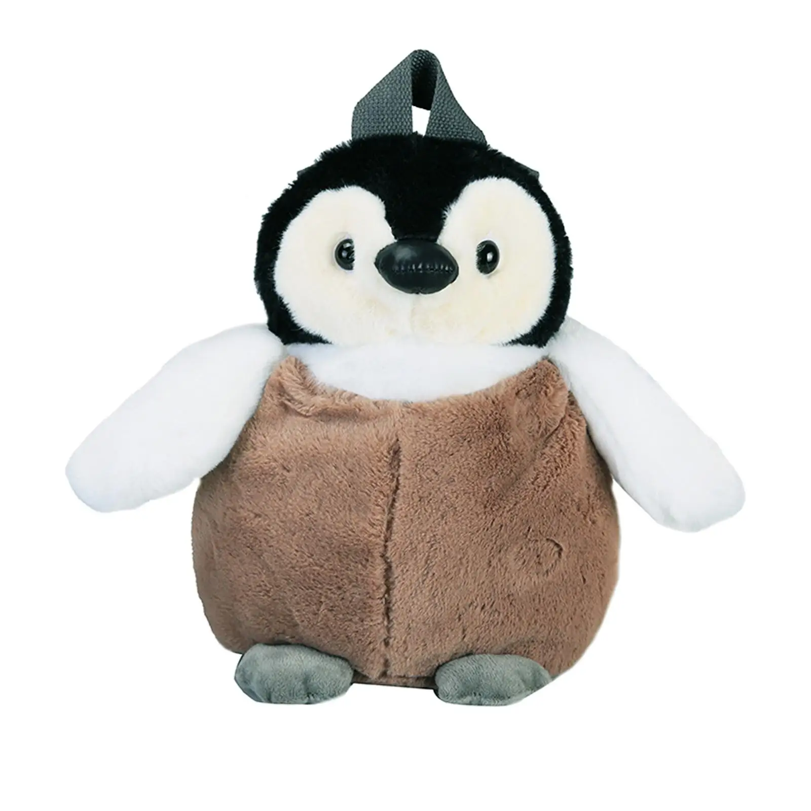 Plush Penguin Backpack Travel Bag Stuffed Penguin Doll Bag Fashion Casual Backpack Cute for Women Kids Adults Baby Boys Girls