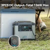 FF Flashfish Solar Generator 230V 1500W Portable Power Station 1008Wh 280000mAh/3.6V for Home Emergency Battery Backup Outdoor 4