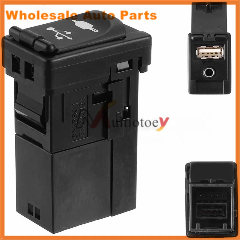 Toyota Aux Stereo Adapter REPAIRS Corolla Tacoma Tundra Highlander 86190-02010 E - Foto 4