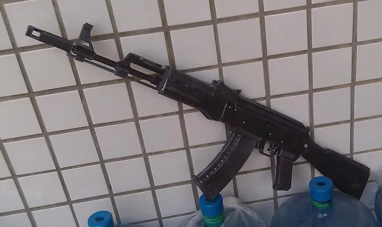 1:1 CS Gun Ak74-ak103 Rifle 3D Paper Model Manual DIY Toy 2 1:1 CS Gun Ak74-ak103 Rifle 3D Paper Model Manual DIY Toy 2