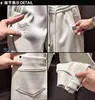 Men's Sweatpants Solid Loose Fit Mens Sweatpant Autumn Fashion Khaki Joggers Pants Unisex Elastic Waist Track Male Trouser 2025 6