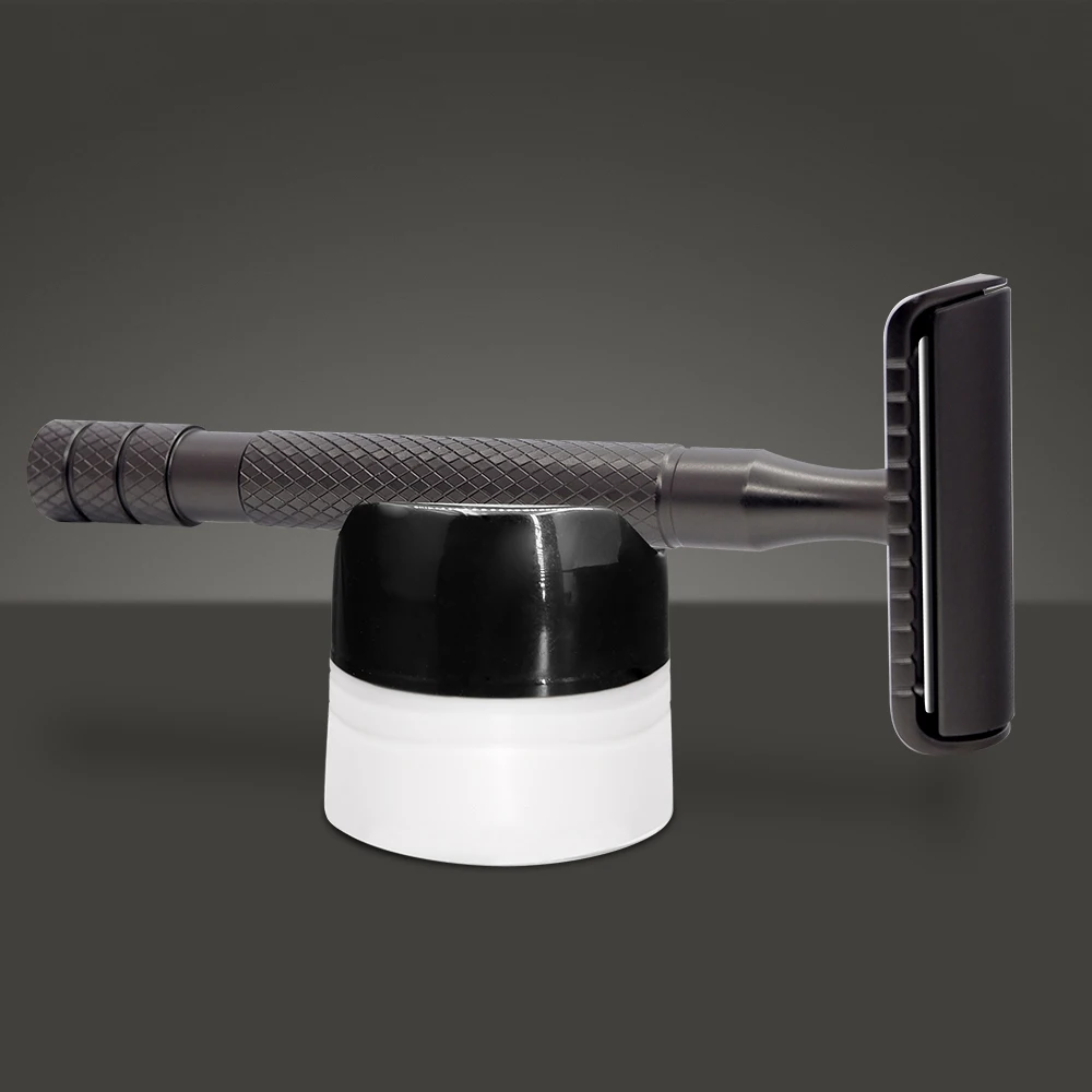 Boti Safety Razor Stand Resin Waterproof and Anti Slip Barbershop Tools Men\'s Beard Care Wet Shaving Kit