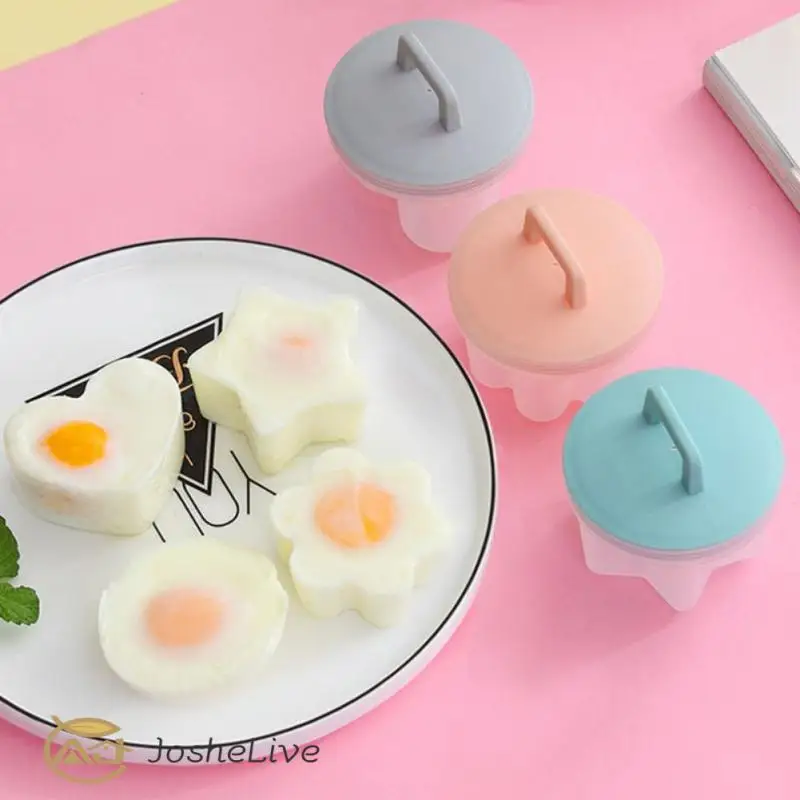 

Egg Poachers Cooker Practical Cover Brush Non-stick Boiler Cookers Chocolate Pancake Eggs Mold Cups Kitchen Tools Boiler Cute